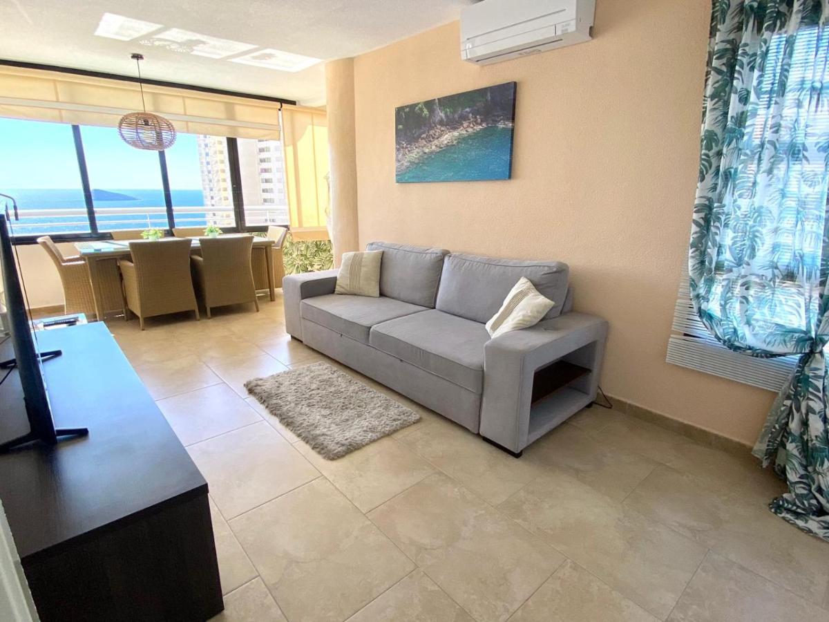 Апартаменты С Видом На Море И Горы Benidorm Esterno foto